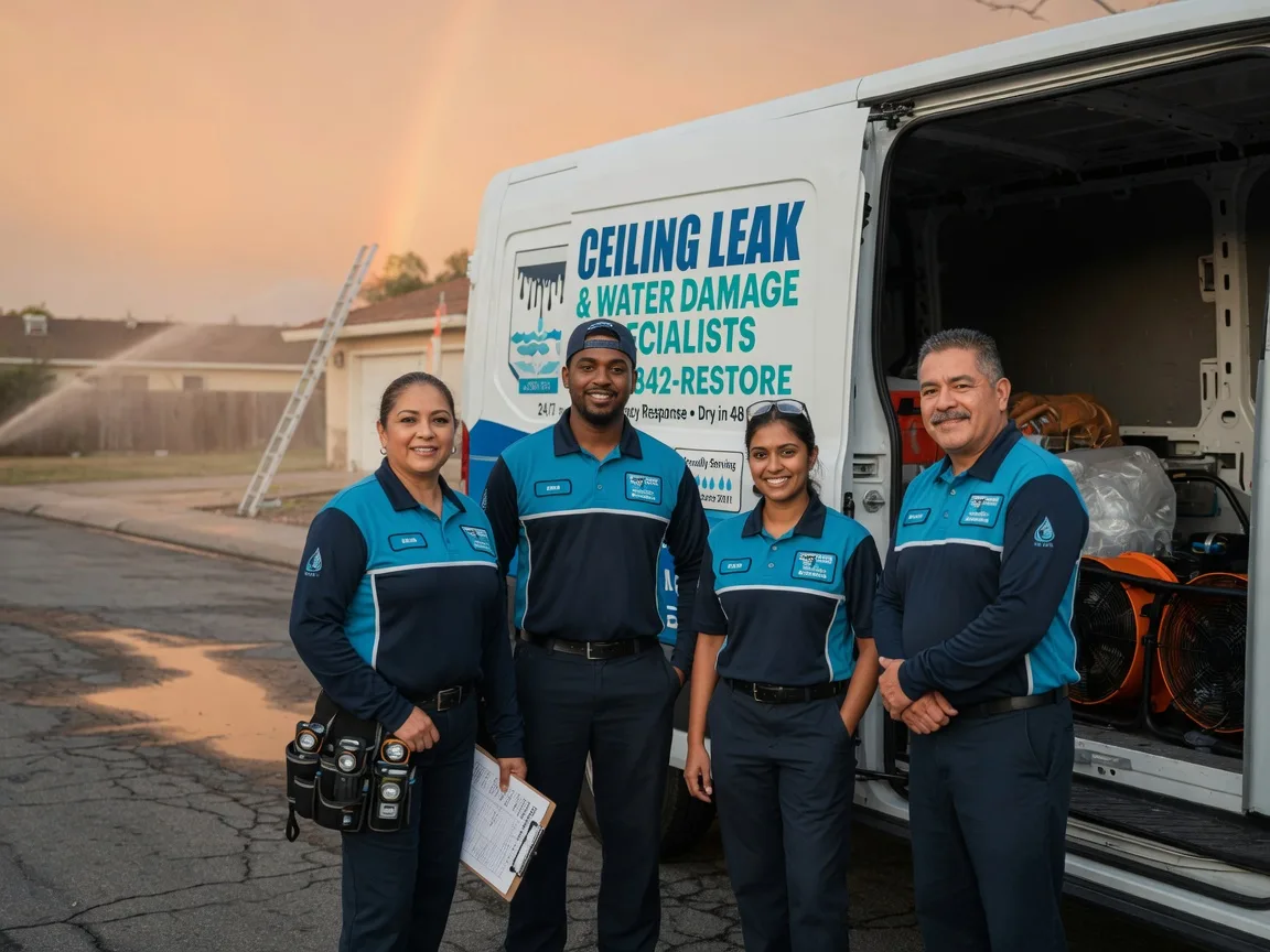 Ceiling Leak Cleanup company in Corea, ME